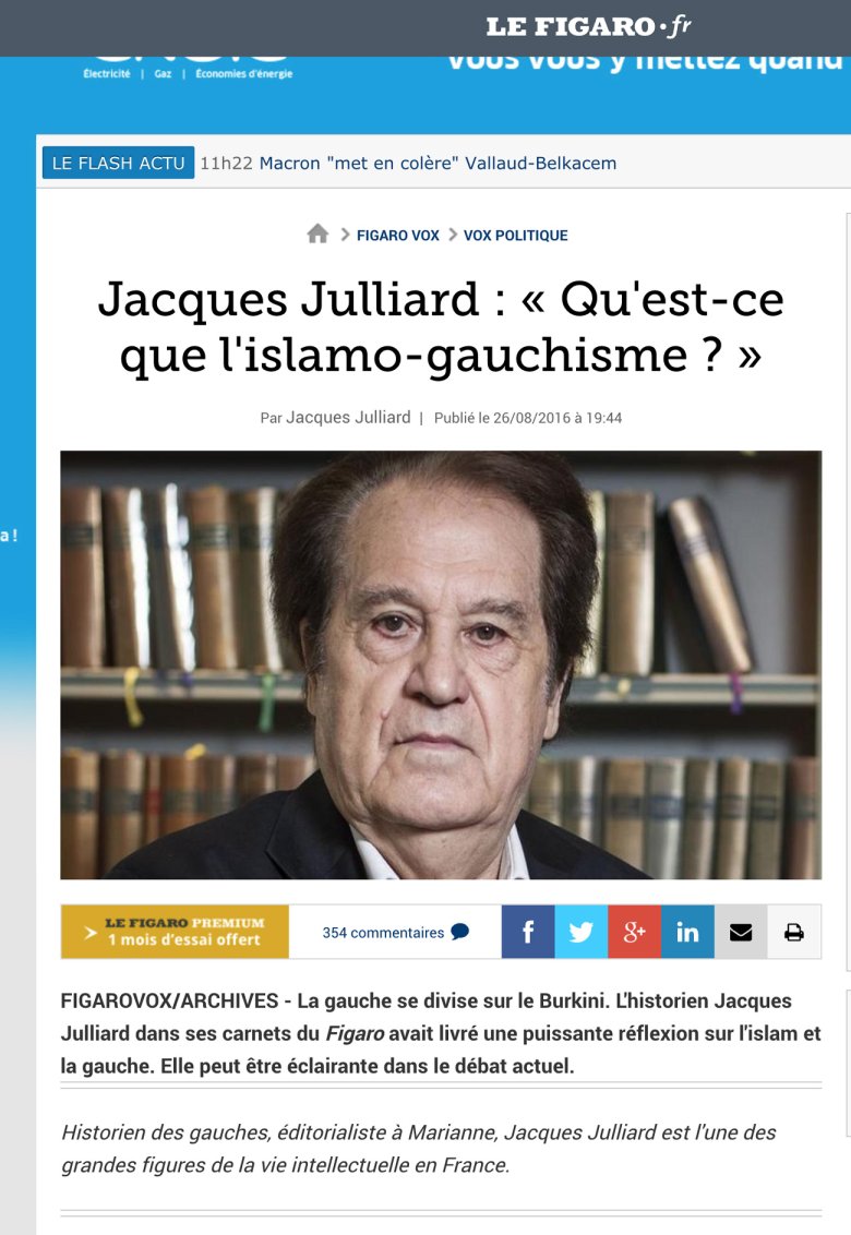 Cronica publicada en agost passat dins Le Figaro