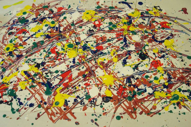 “Shens títol” de Jackson Pollock
