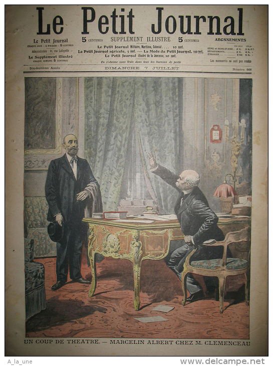 Le Petit Journal de 7 de julh de 1907