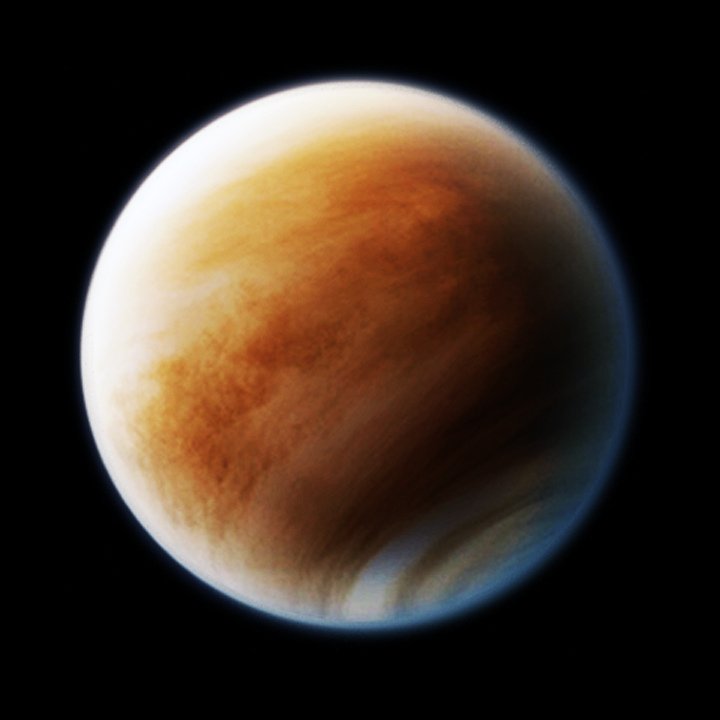 La planeta Vènus que vesèm coma lo Lugar