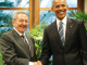 Amassada istorica de Barack Obama amb Raúl Castro